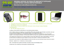 Tablet Screenshot of nettoyeur-ecrans.com